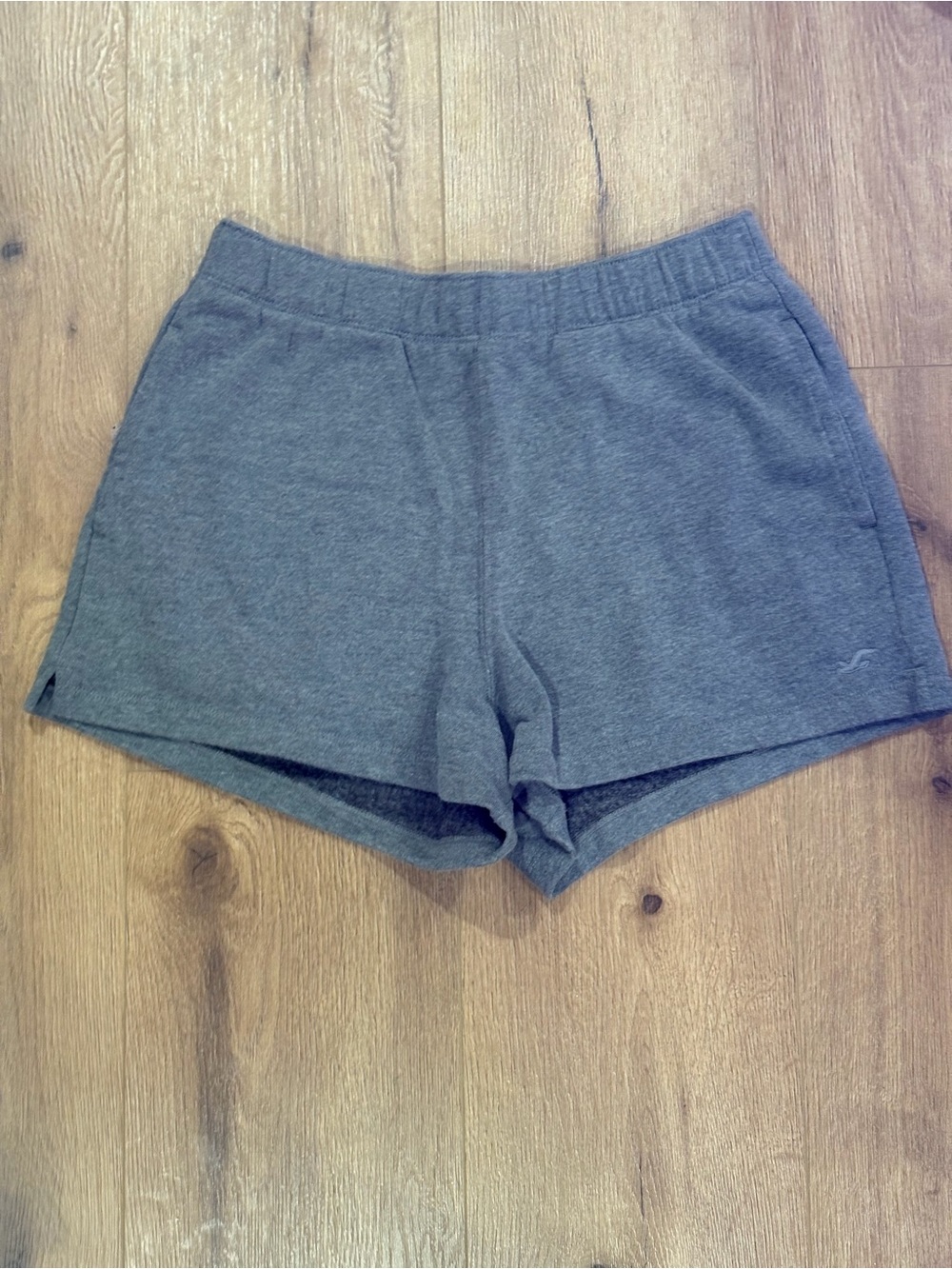 Hollister Heather Gray Athletic Knit Shorts